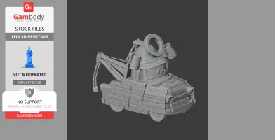 Mater Samurai Ring Figure - Mashup Figure STL