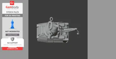 Mater Samurai Ring Figure - Mashup Figure STL