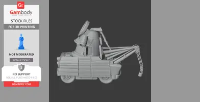 Mater Samurai Ring Figure - Mashup Figure STL