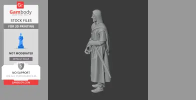 Boromir Lord of the Rings Figurine - Character Figure STL