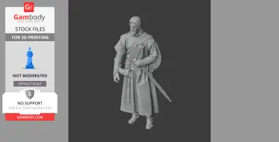 Boromir Lord of the Rings Figurine - Character Figure STL
