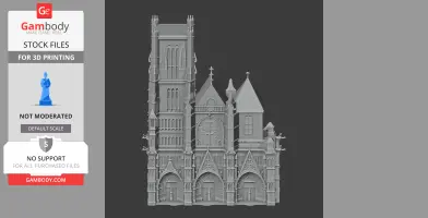 Meaux Cathedral - Architecture STL