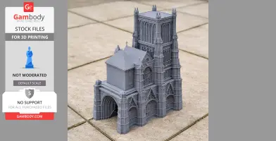Meaux Cathedral - Architecture STL