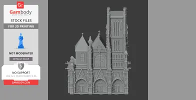 Meaux Cathedral - Architecture STL