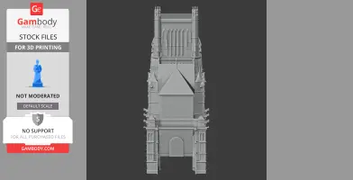 Meaux Cathedral - Architecture STL