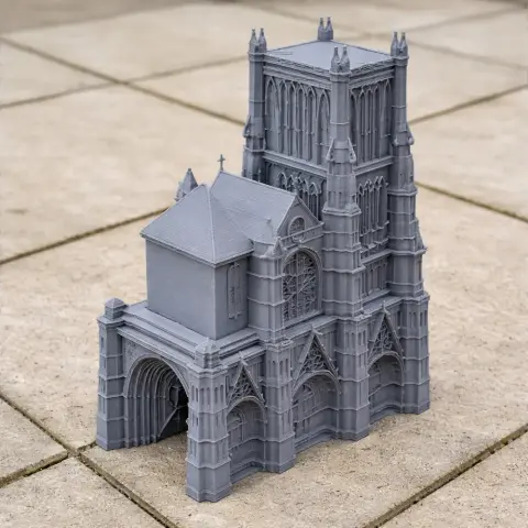 Meaux Cathedral - Architecture STL