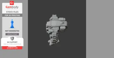 Bosco - Deep Rock Galactic Figurine - Character Figure STL