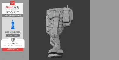 Bosco - Deep Rock Galactic Figurine - Character Figure STL