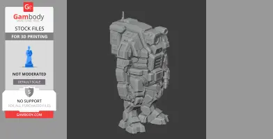 Bosco - Deep Rock Galactic Figurine - Character Figure STL