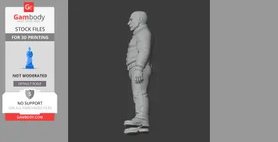 Bouncer - Stardew Valley Figurine - Character Figure STL