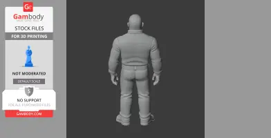 Bouncer - Stardew Valley Figurine - Character Figure STL