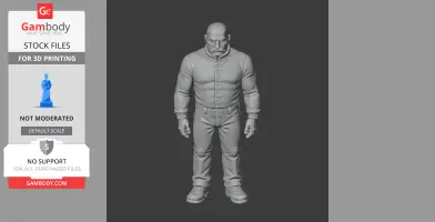 Bouncer - Stardew Valley Figurine - Character Figure STL