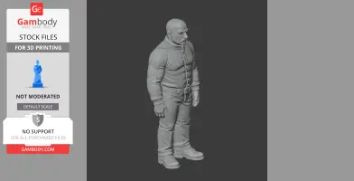 Bouncer - Stardew Valley Figurine - Character Figure STL