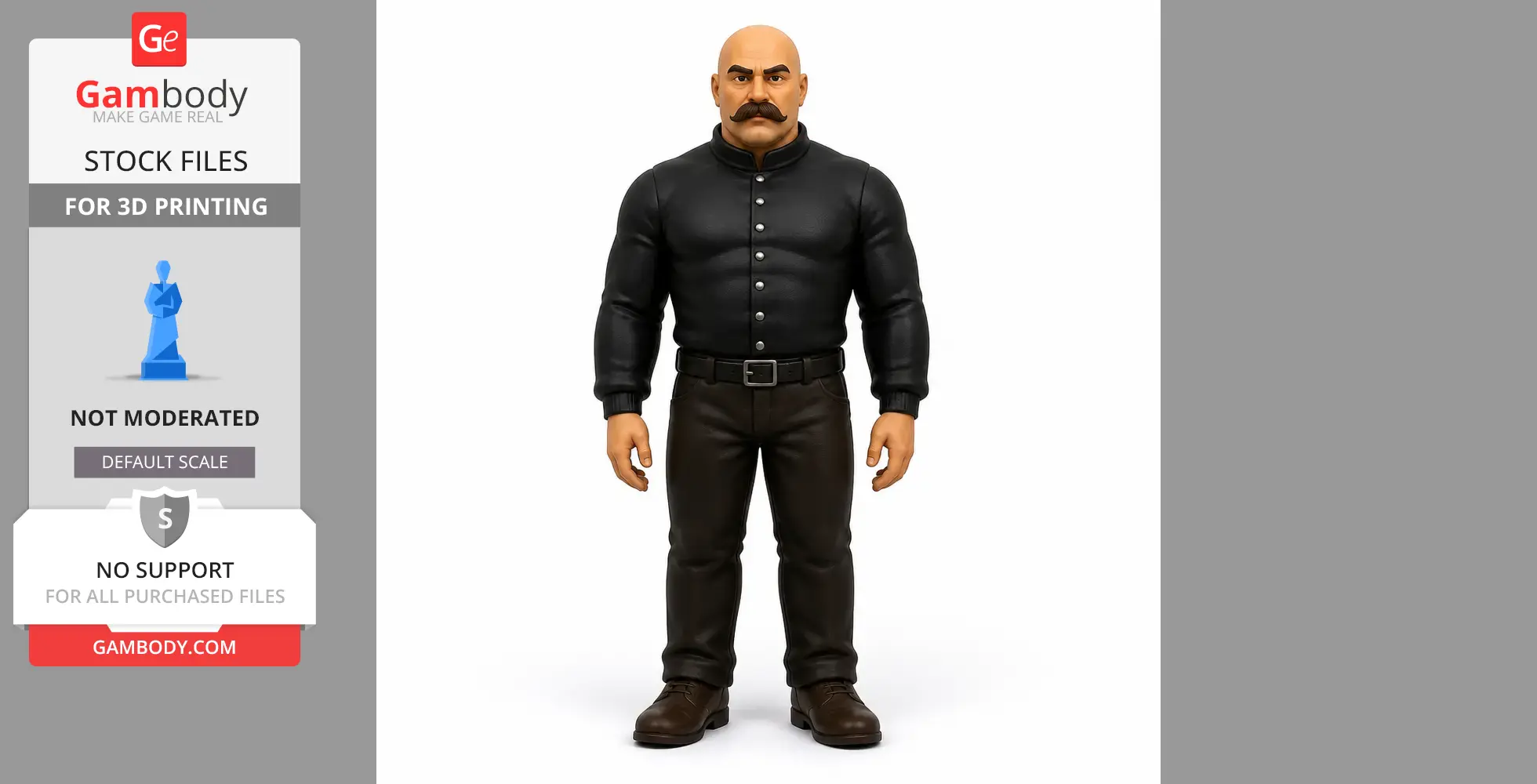 Bouncer - Stardew Valley Figurine - Character Figure STL