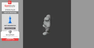 Bouncer - Stardew Valley Figurine - Character Figure STL