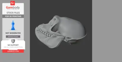 Hanuman Langur Skull - Skull Replica STL