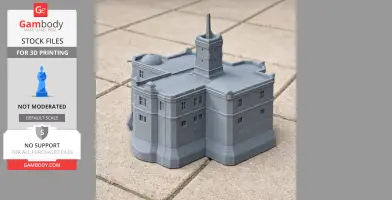 Morpeth Castle - Architecture STL