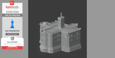 Morpeth Castle - Architecture STL