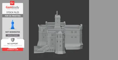Morpeth Castle - Architecture STL