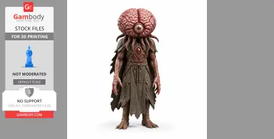 Brain of Cthulhu - Terraria Figurine - Character Figure STL