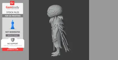 Brain of Cthulhu - Terraria Figurine - Character Figure STL