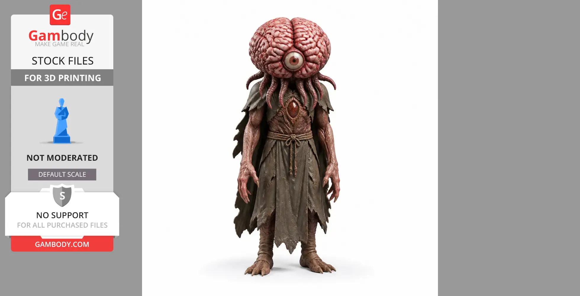 Brain of Cthulhu - Terraria Figurine - Character Figure STL