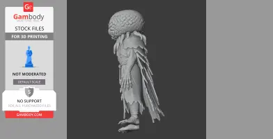 Brain of Cthulhu - Terraria Figurine - Character Figure STL