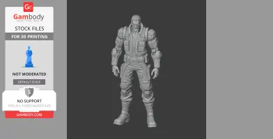 Breach - Valorant Figurine - Character Figure STL