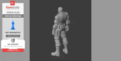 Breach - Valorant Figurine - Character Figure STL