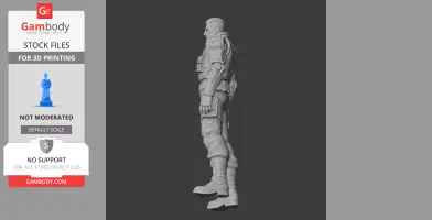 Breach - Valorant Figurine - Character Figure STL