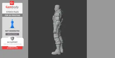 Breach - Valorant Figurine - Character Figure STL