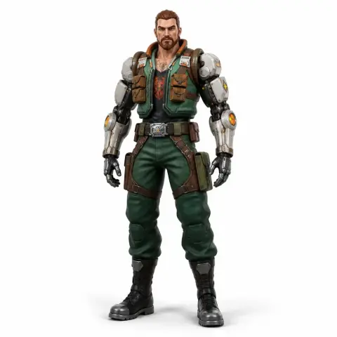 Breach - Valorant Figurine - Character Figure STL