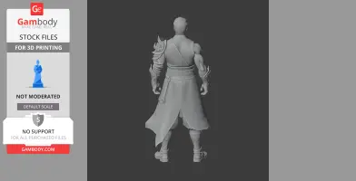 Breaker - Lost Ark Figurine - Character Figure STL