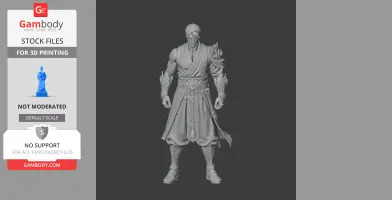Breaker - Lost Ark Figurine - Character Figure STL