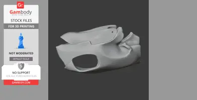 Hawksbill Turtle Skull - Skull Replica STL