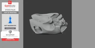 Hawksbill Turtle Skull - Skull Replica STL