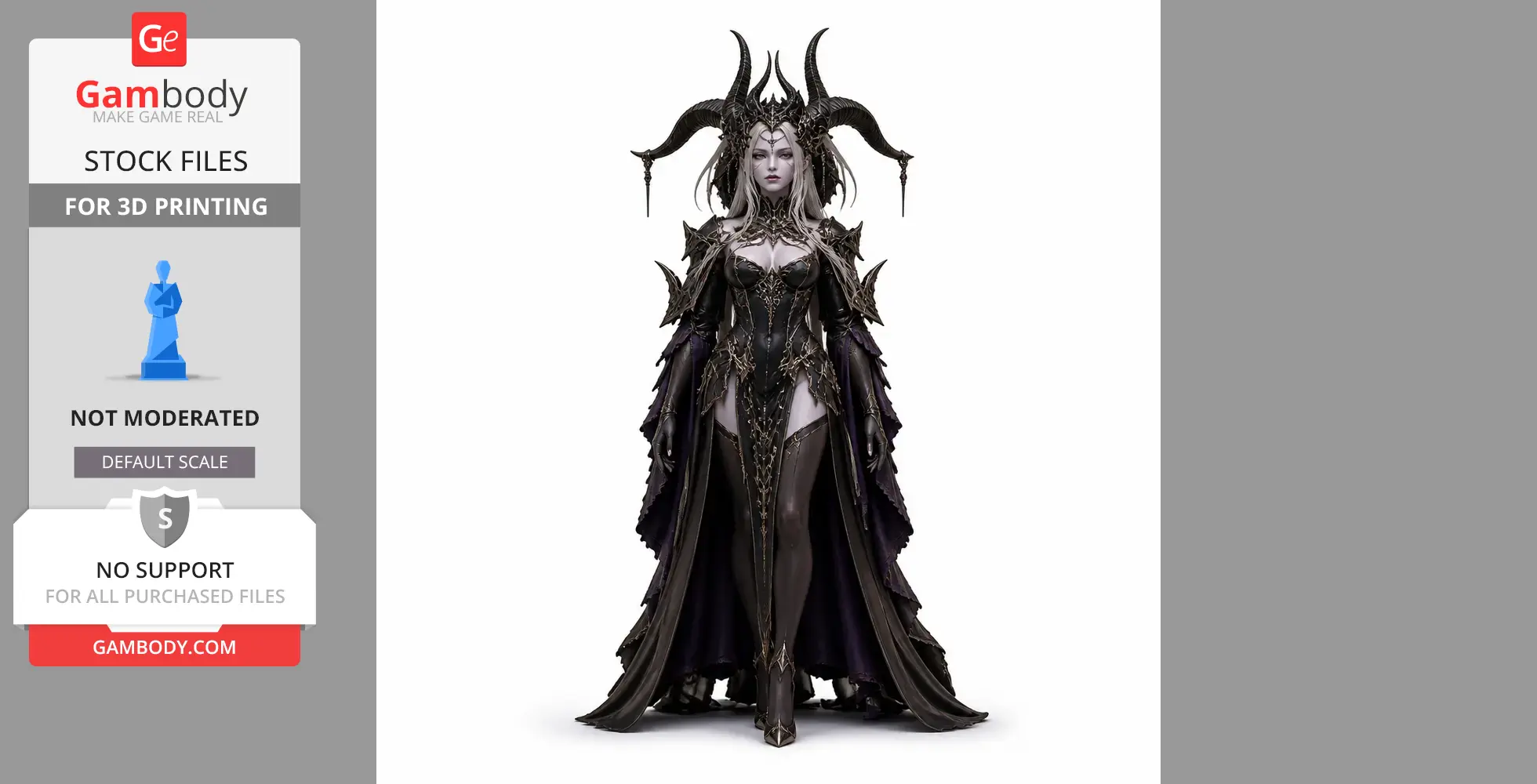 Brelshaza - Lost Ark Figurine - Character Figure STL