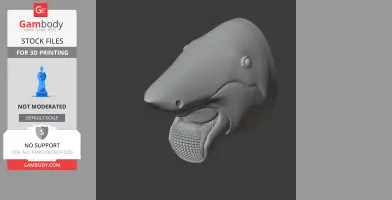 Helicoprion Skull - Skull Replica STL