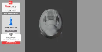 Helicoprion Skull - Skull Replica STL