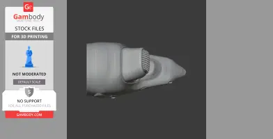 Helicoprion Skull - Skull Replica STL