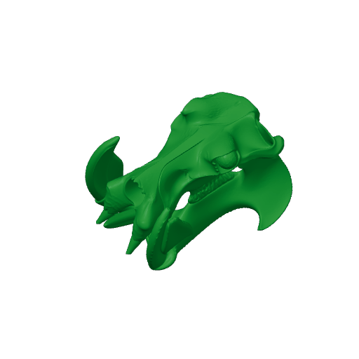 Hippidion Skull.3mf