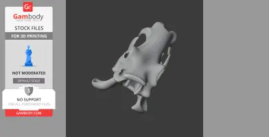 Hippopotamus Skull - Skull Replica STL