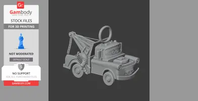 Mater Predator Ring Figure - Mashup Figure STL