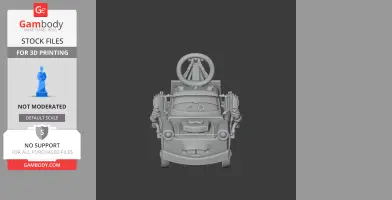 Mater Predator Ring Figure - Mashup Figure STL