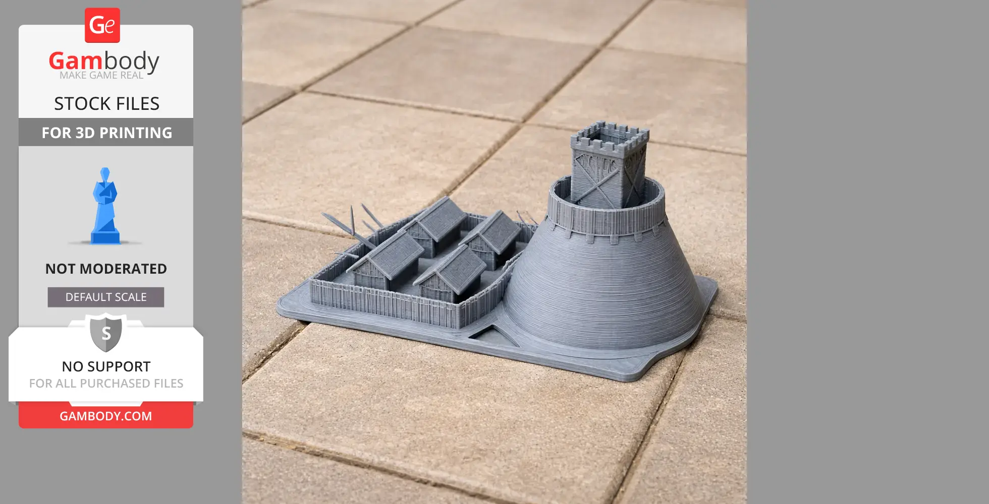 Motte-and-bailey - Architecture STL
