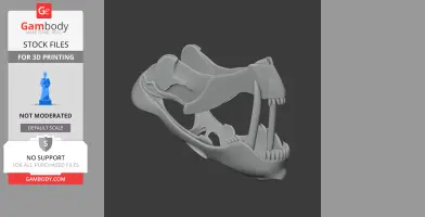 Gorgonops Skull - Skull Replica STL