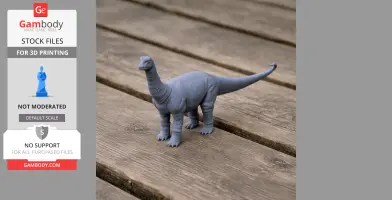 Vulcanodon - Prehistoric Animal STL