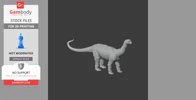 Vulcanodon - Prehistoric Animal STL