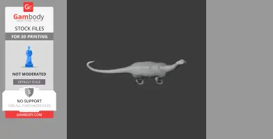 Vulcanodon - Prehistoric Animal STL