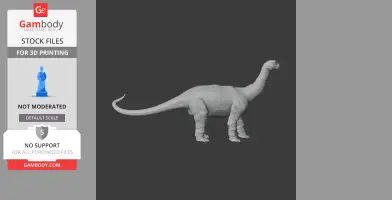 Vulcanodon - Prehistoric Animal STL